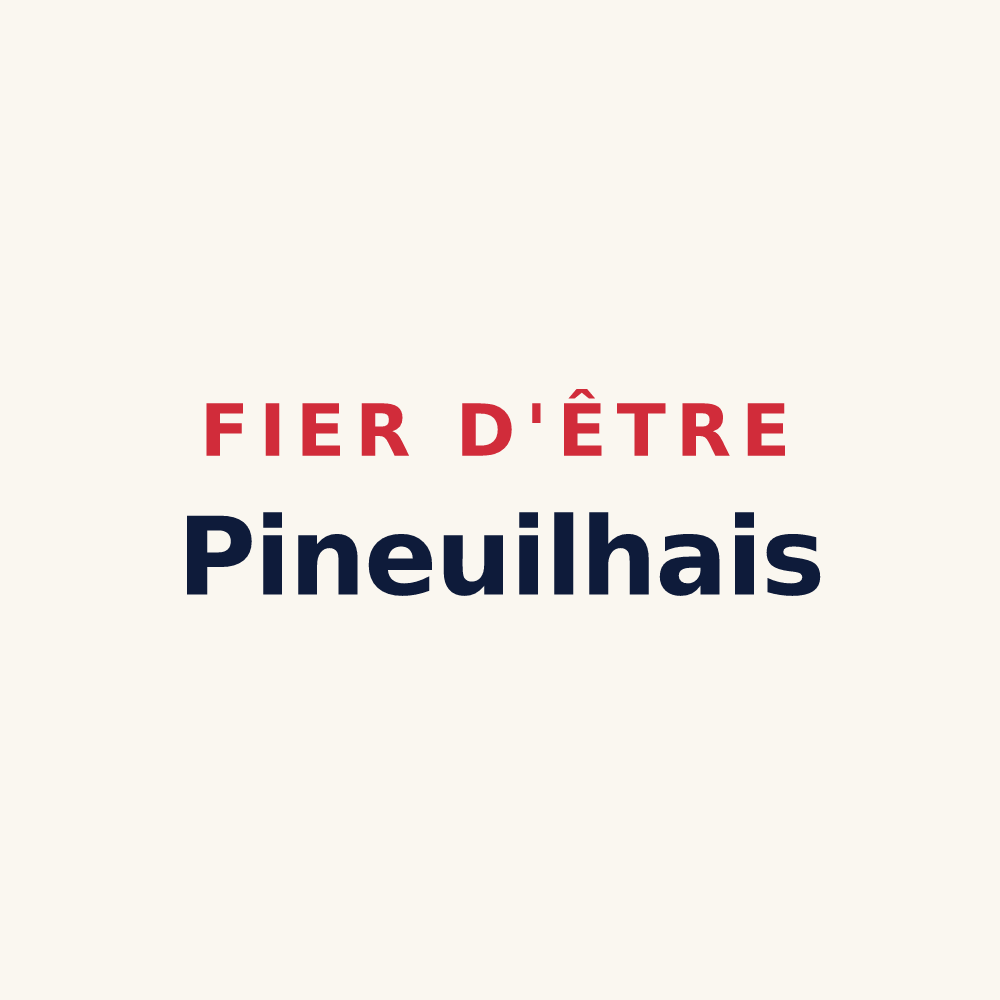 Tasse « Fier d'être Pineuilhais » — design pour Pineuilh