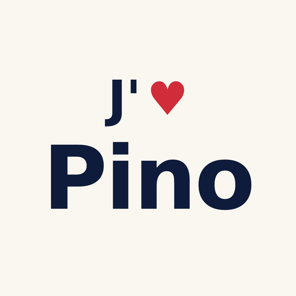 Tasse personnalisée Pino — design J'aime Pino