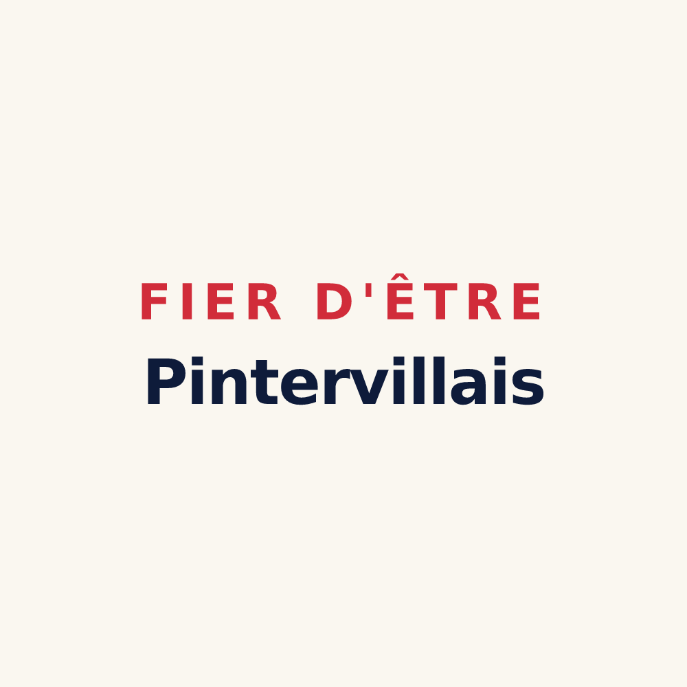 Tasse « Fier d'être Pintervillais » — design pour Pinterville