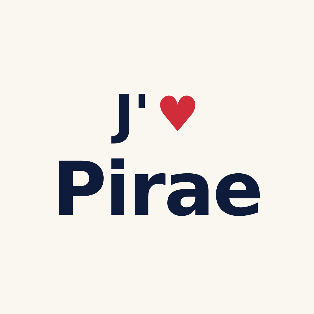 Tasse personnalisée Pirae — design J'aime Pirae