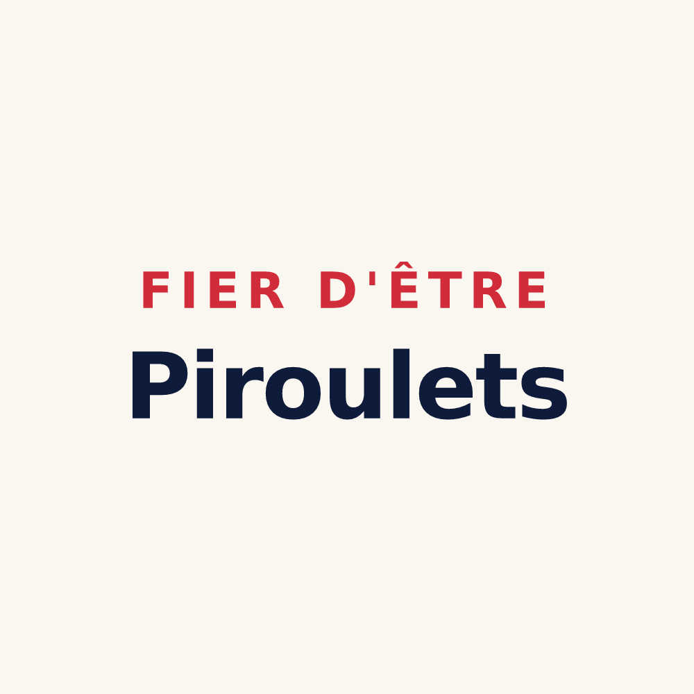 Tasse « Fier d'être Piroulets » — design pour Pirey