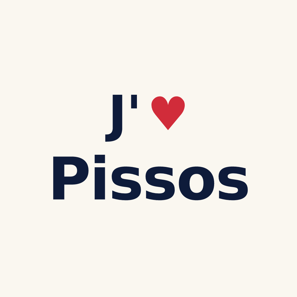 Tasse personnalisée Pissos — design J'aime Pissos