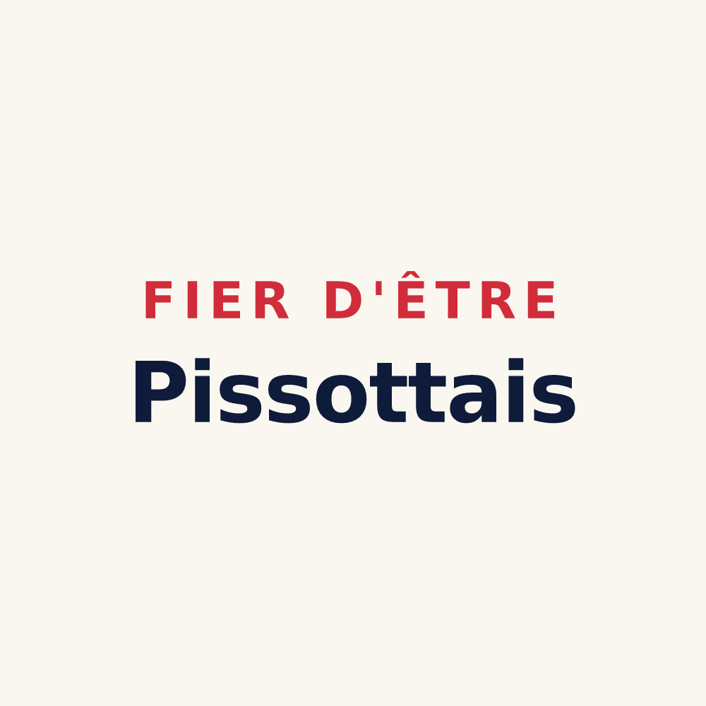 Tasse « Fier d'être Pissottais » — design pour Pissotte
