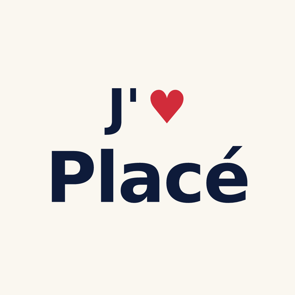 Tasse personnalisée Placé — design J'aime Placé