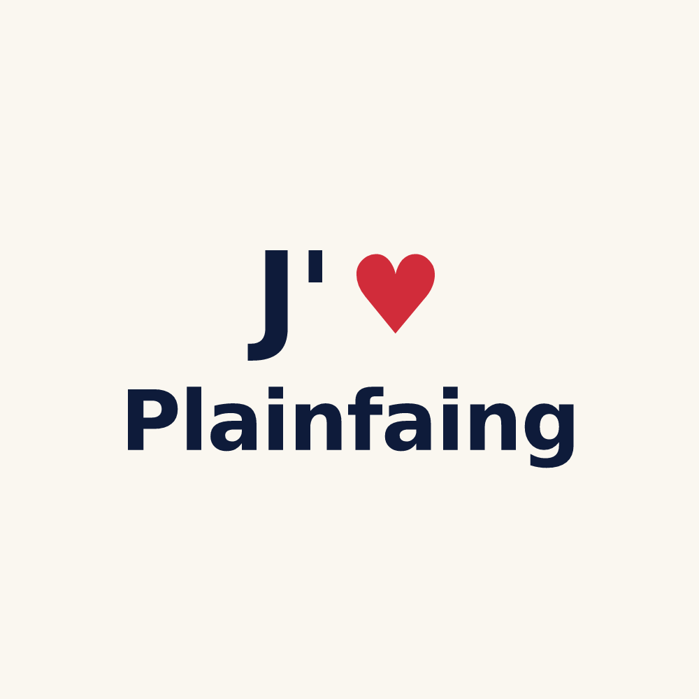 Tasse personnalisée Plainfaing — design J'aime Plainfaing
