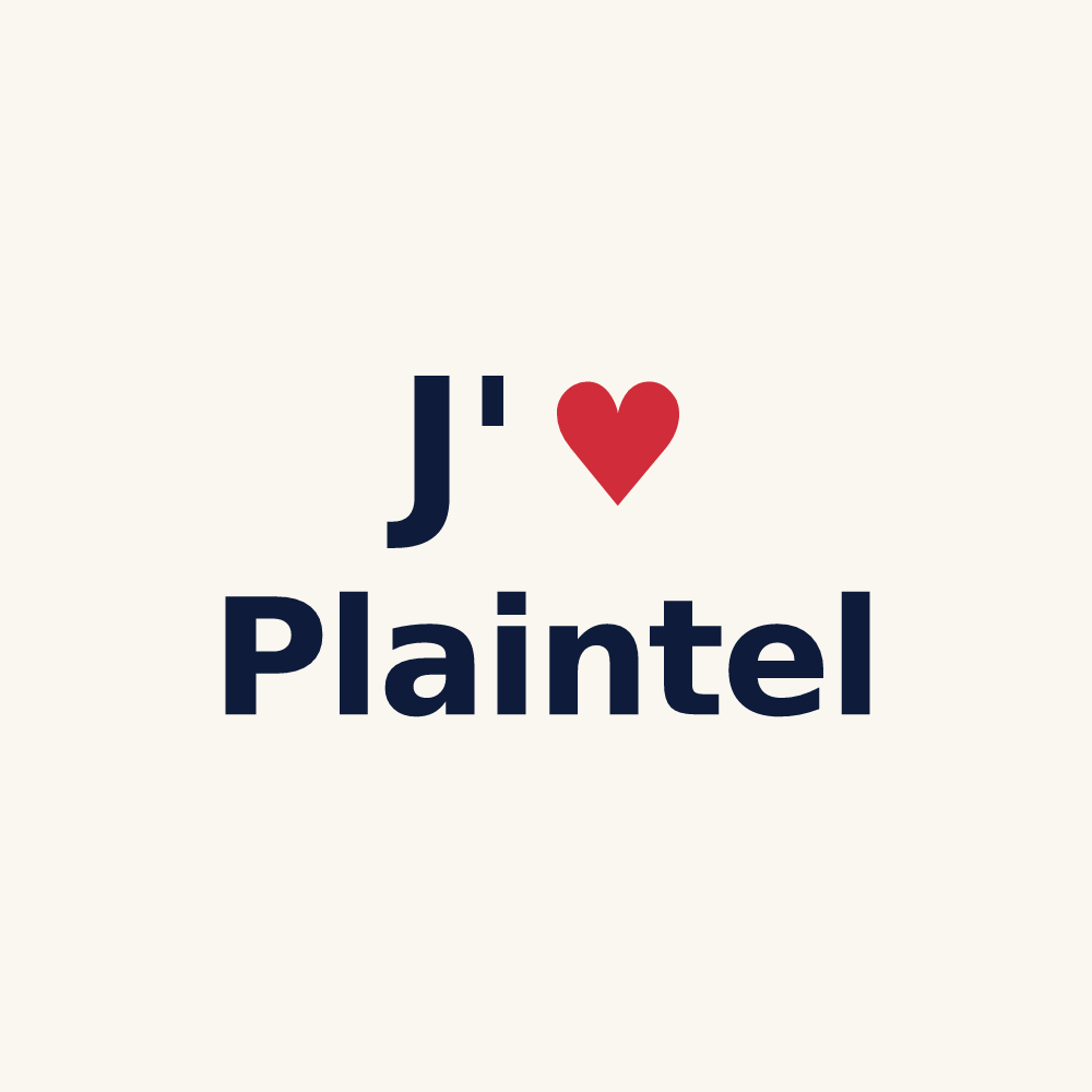 Tasse personnalisée Plaintel — design J'aime Plaintel