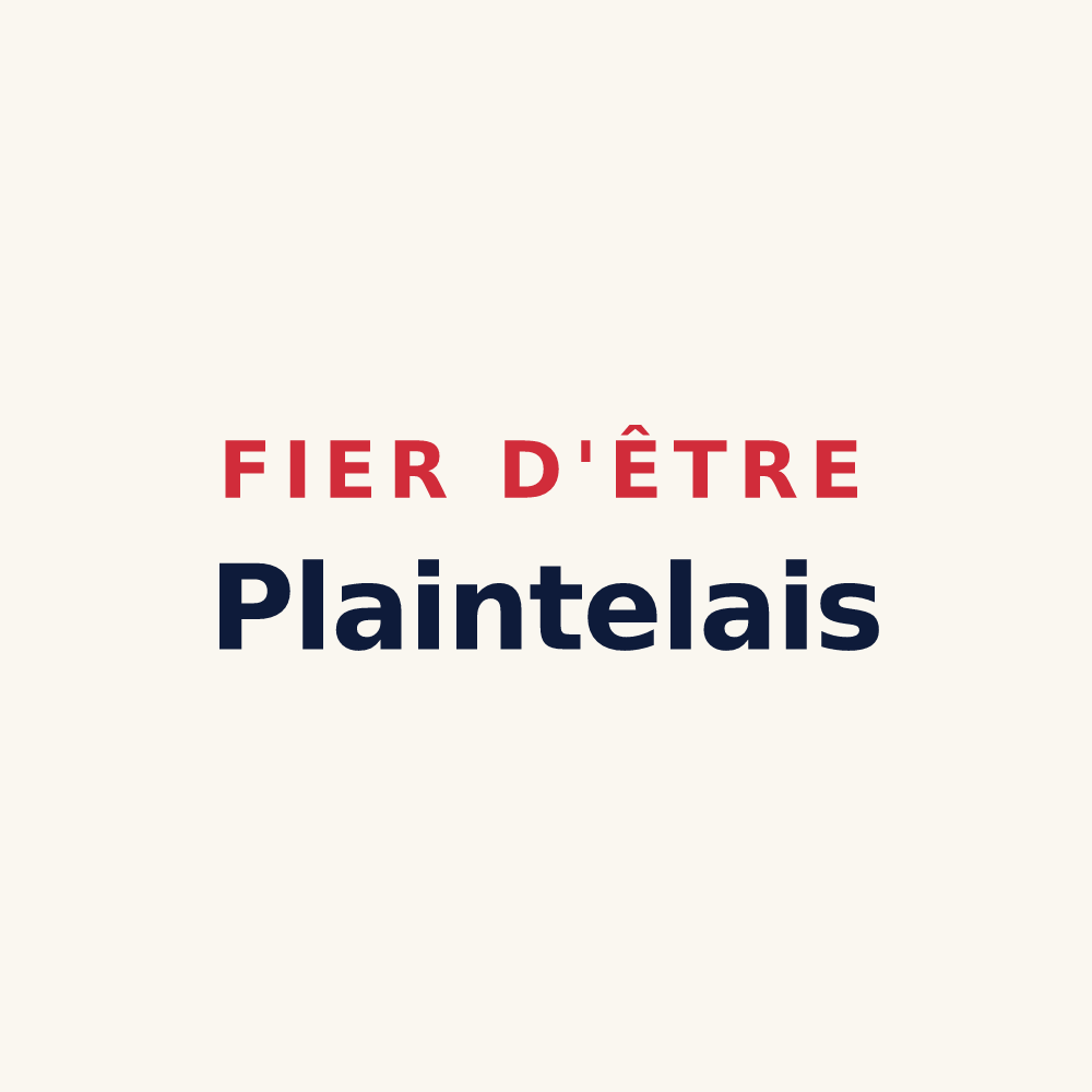 Tasse « Fier d'être Plaintelais » — design pour Plaintel