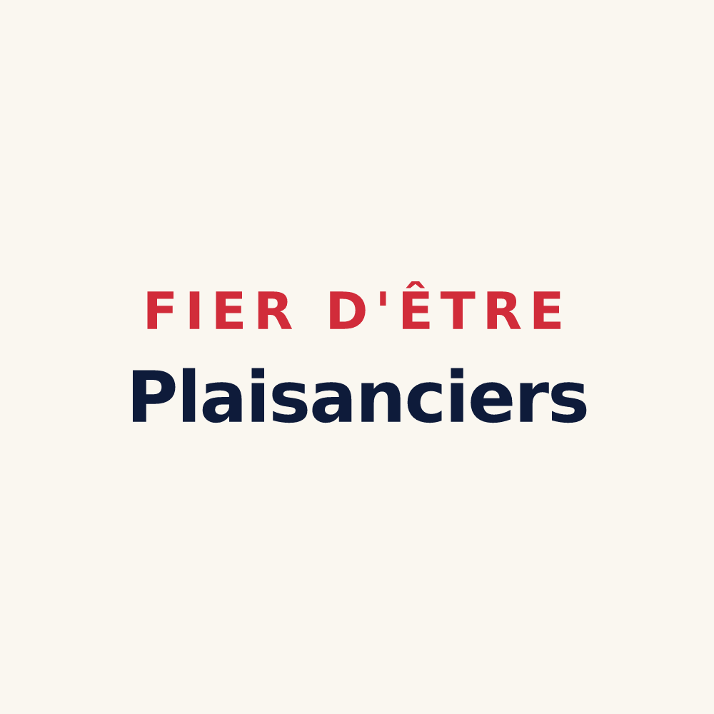Tasse « Fier d'être Plaisanciers » — design pour Plaisance