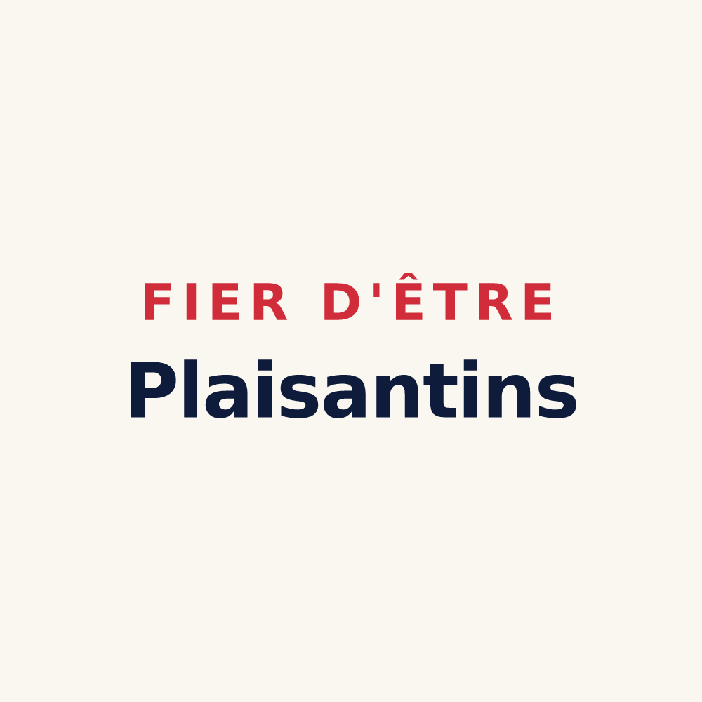 Tasse « Fier d'être Plaisantins » — design pour Plaisance