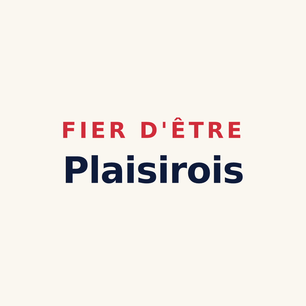 Tasse « Fier d'être Plaisirois » — design pour Plaisir