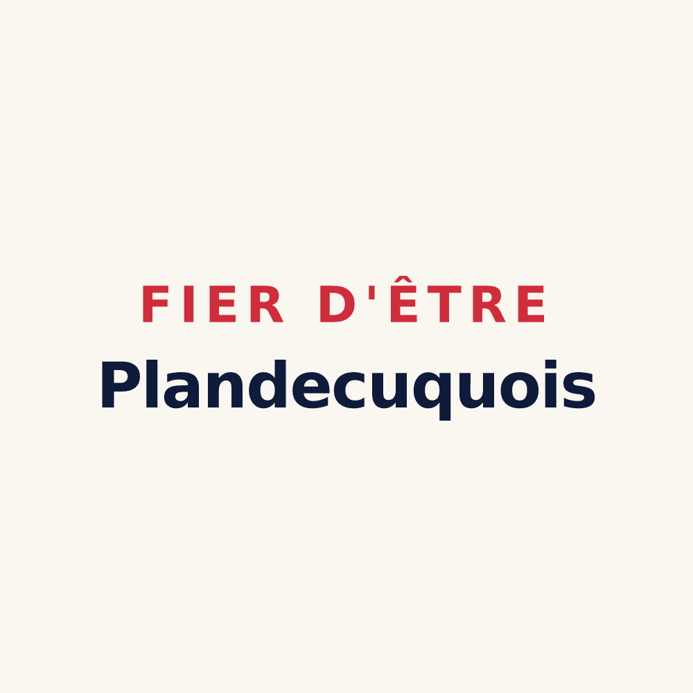 Tasse « Fier d'être Plandecuquois » — design pour Plan-de-Cuques