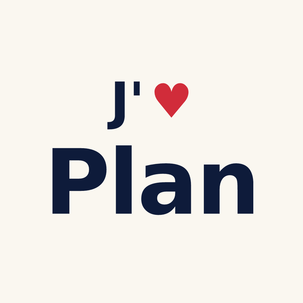 Tasse personnalisée Plan — design J'aime Plan