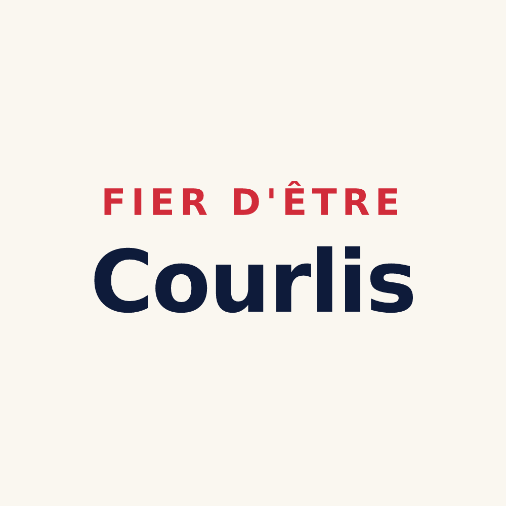Tasse « Fier d'être Courlis » — design pour Planty