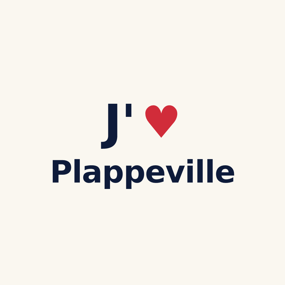 Tasse personnalisée Plappeville — design J'aime Plappeville