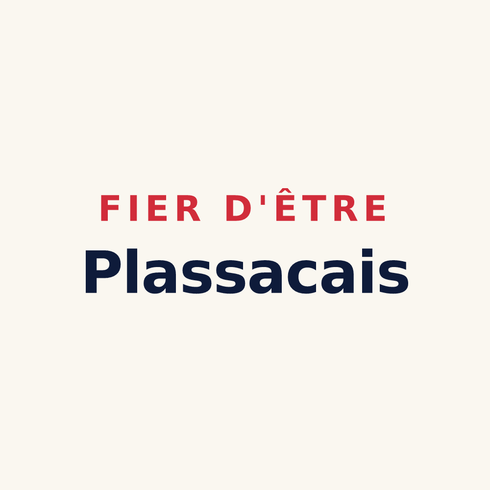 Tasse « Fier d'être Plassacais » — design pour Plassac
