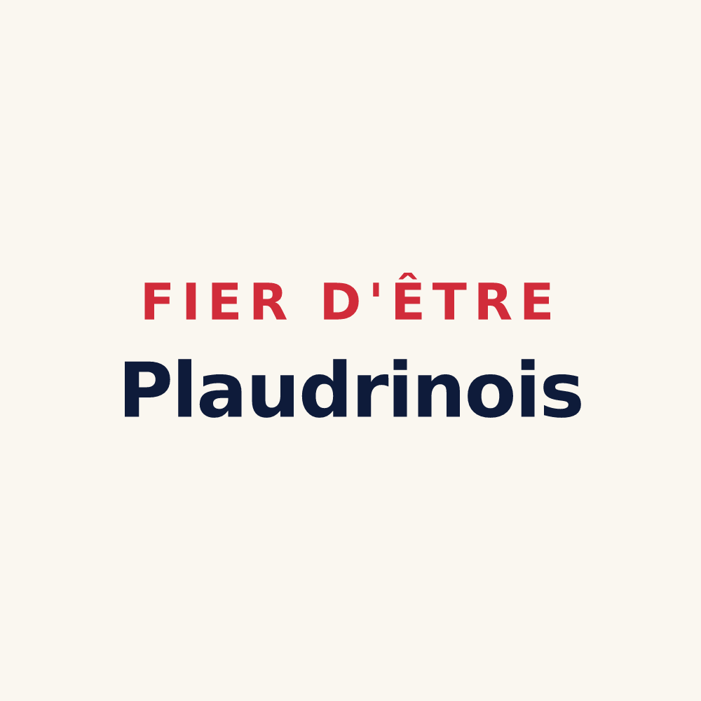 Tasse « Fier d'être Plaudrinois » — design pour Plaudren