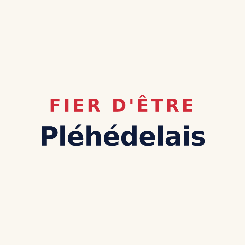 Tasse « Fier d'être Pléhédelais » — design pour Pléhédel