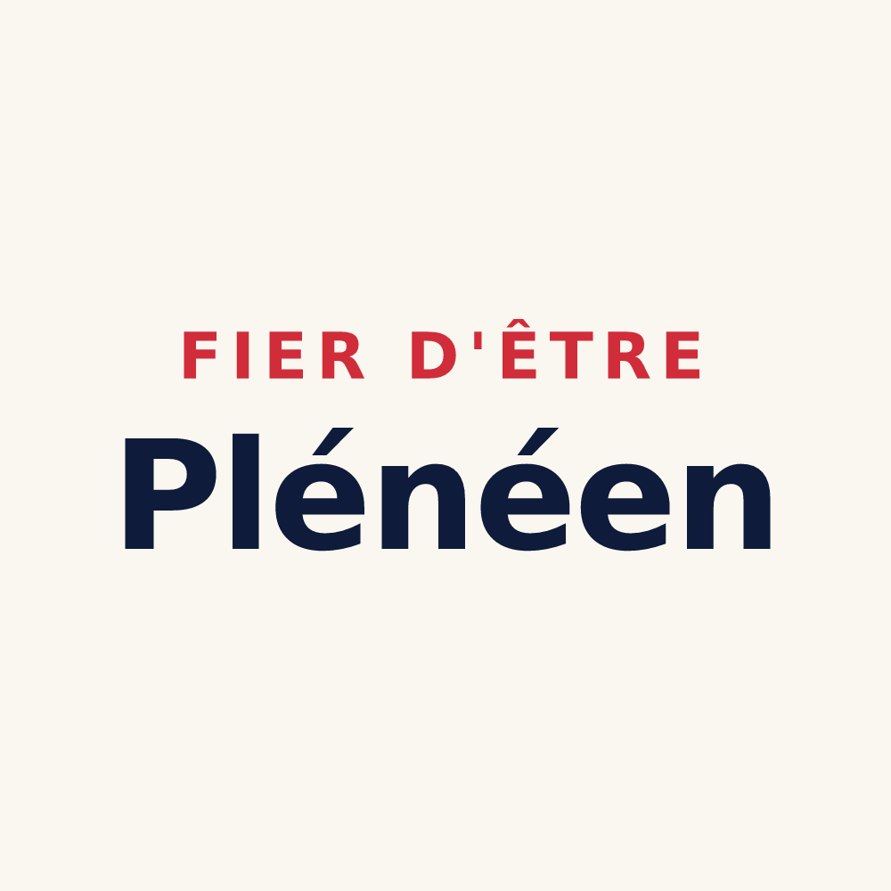 Tasse « Fier d'être Plénéen » — design pour Plénée-Jugon
