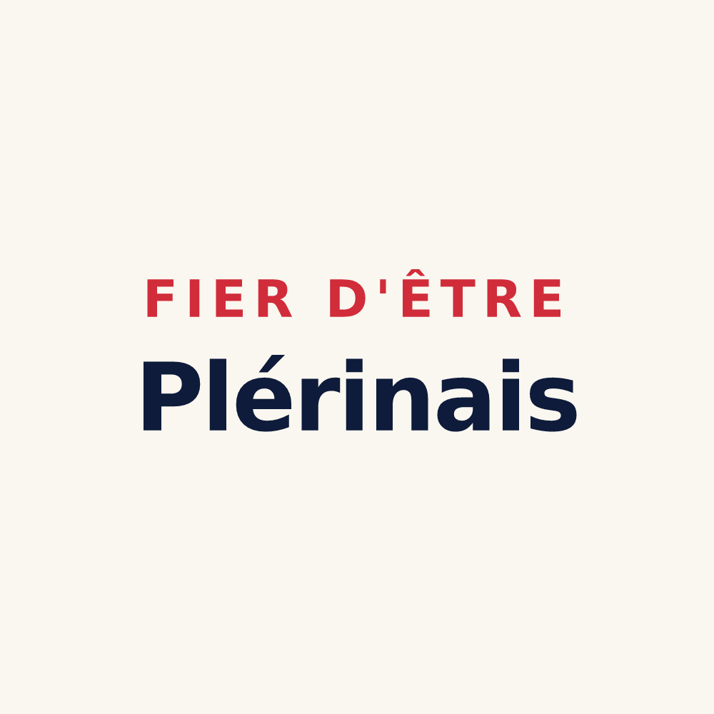 Tasse « Fier d'être Plérinais » — design pour Plérin