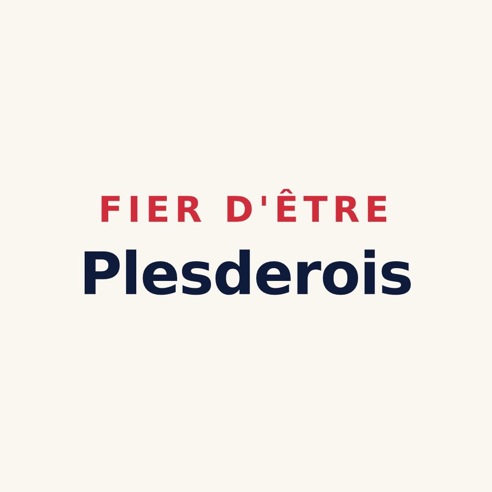 Tasse « Fier d'être Plesderois » — design pour Plesder
