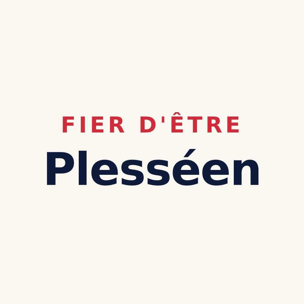Tasse « Fier d'être Plesséen » — design pour Plessé