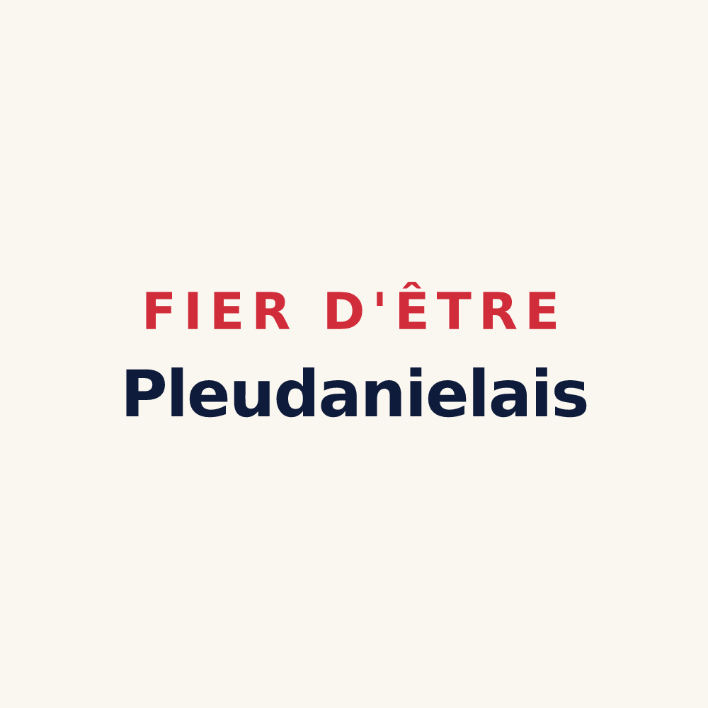 Tasse « Fier d'être Pleudanielais » — design pour Pleudaniel