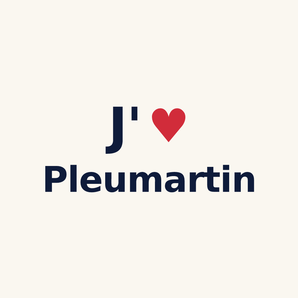 Tasse personnalisée Pleumartin — design J'aime Pleumartin