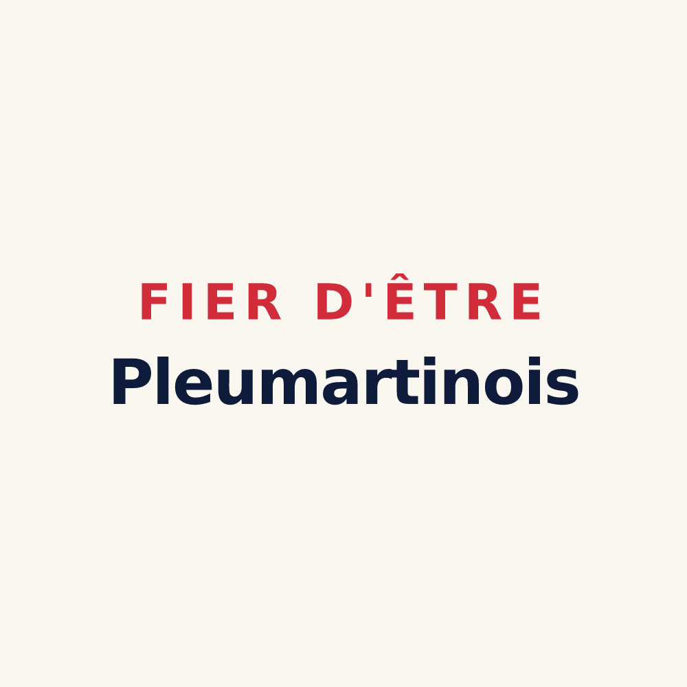 Tasse « Fier d'être Pleumartinois » — design pour Pleumartin