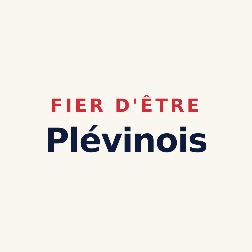 Tasse « Fier d'être Plévinois » — design pour Plévin