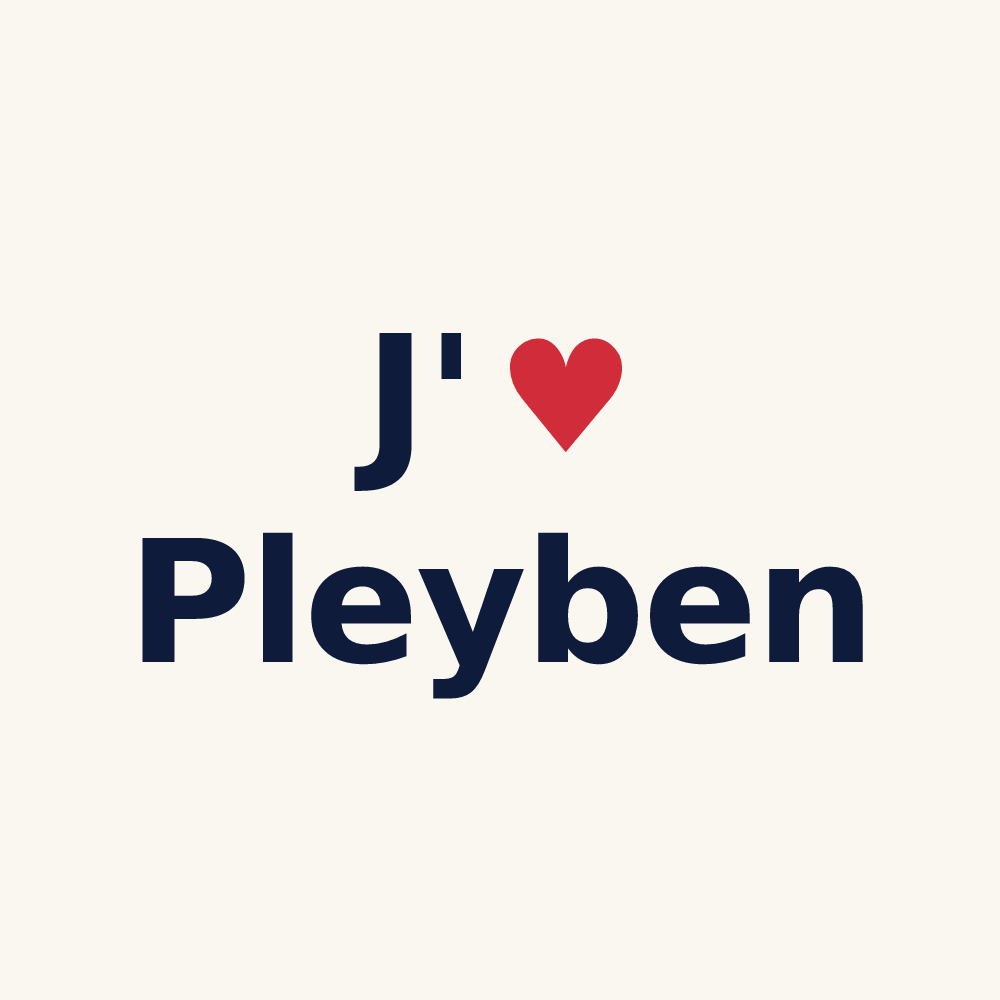 Tasse personnalisée Pleyben — design J'aime Pleyben