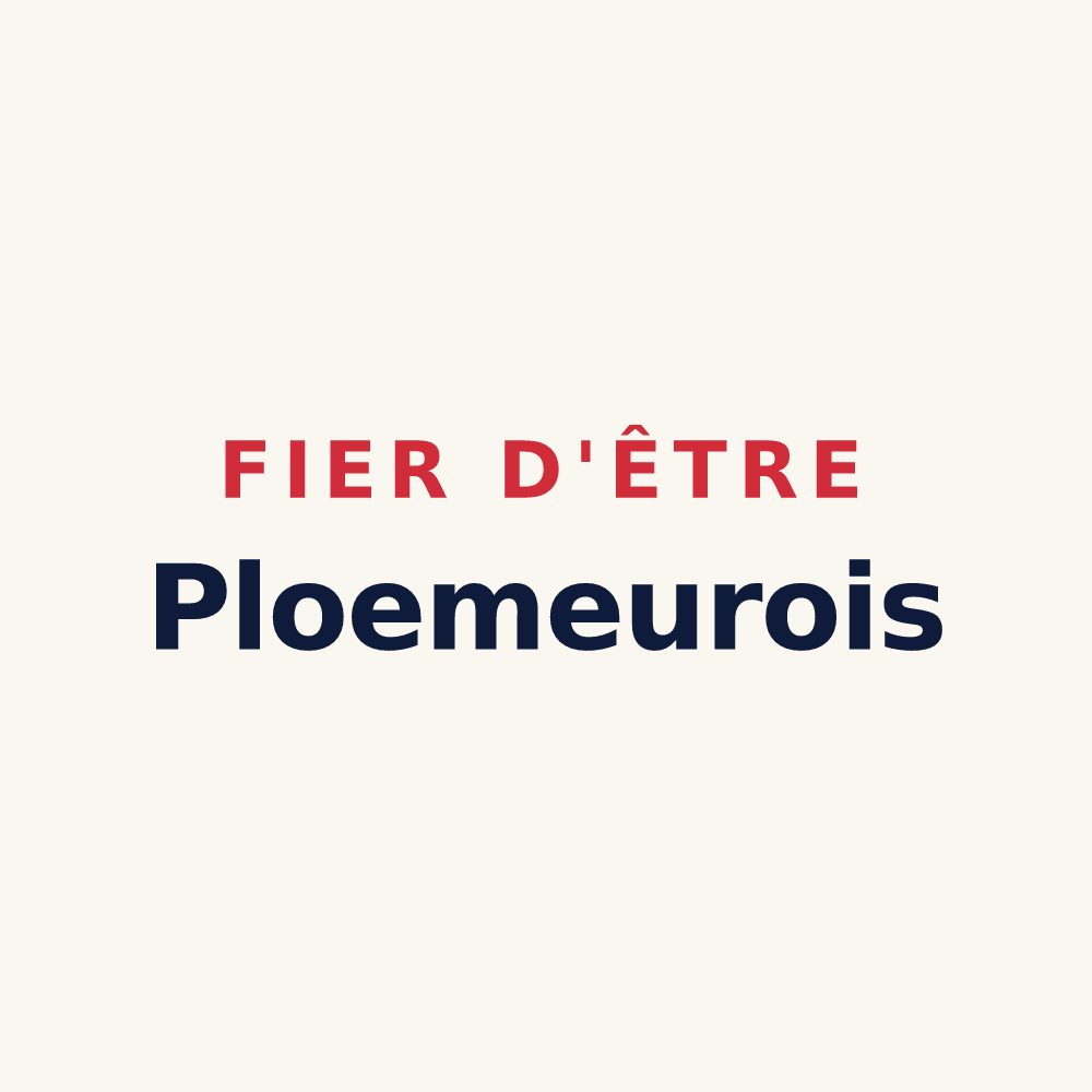 Tasse « Fier d'être Ploemeurois » — design pour Ploemeur