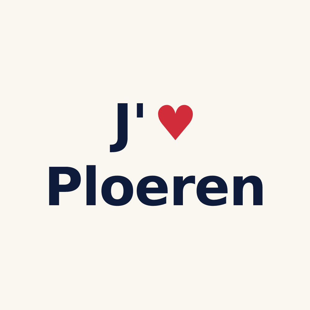 Tasse personnalisée Ploeren — design J'aime Ploeren