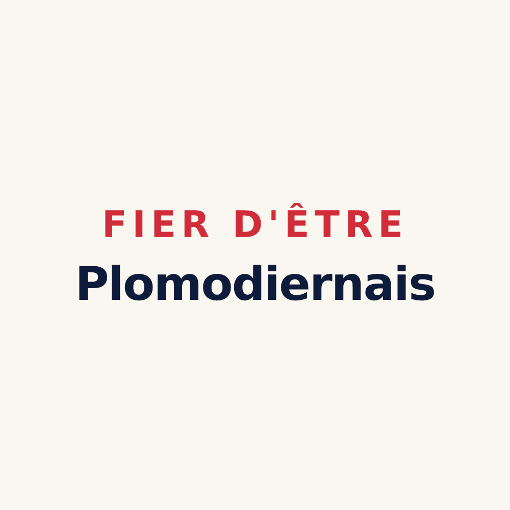 Tasse « Fier d'être Plomodiernais » — design pour Plomodiern