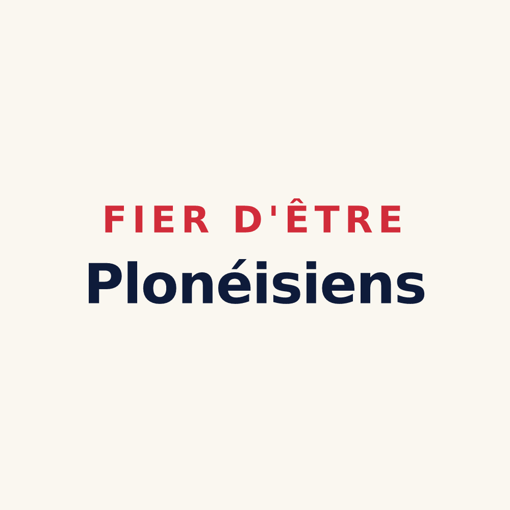 Tasse « Fier d'être Plonéisiens » — design pour Plonéis