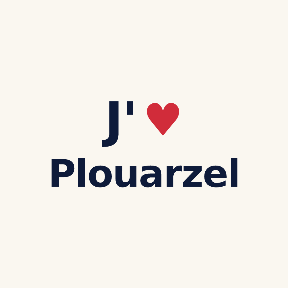 Tasse personnalisée Plouarzel — design J'aime Plouarzel