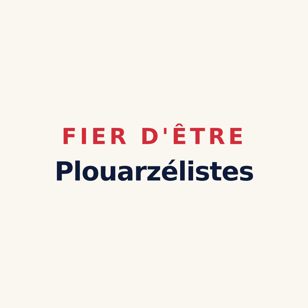 Tasse « Fier d'être Plouarzélistes » — design pour Plouarzel