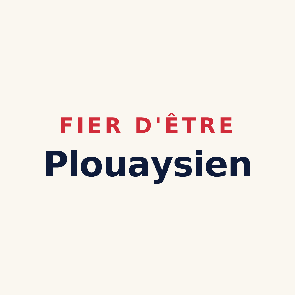Tasse « Fier d'être Plouaysien » — design pour Plouay