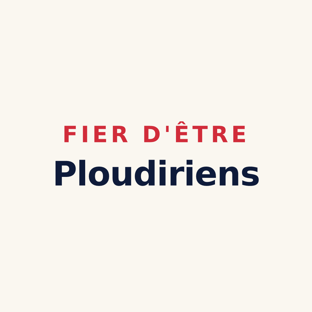 Tasse « Fier d'être Ploudiriens » — design pour Ploudiry