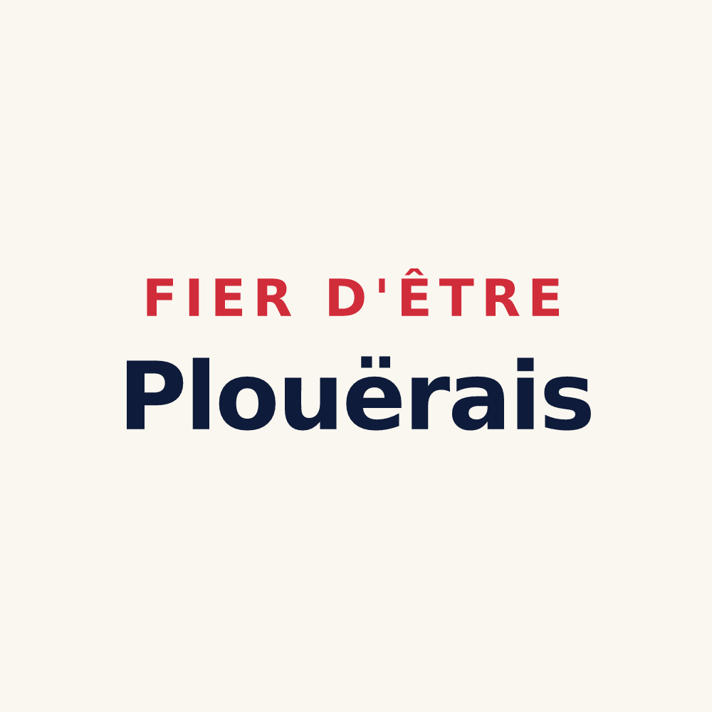 Tasse « Fier d'être Plouërais » — design pour Plouër-sur-Rance