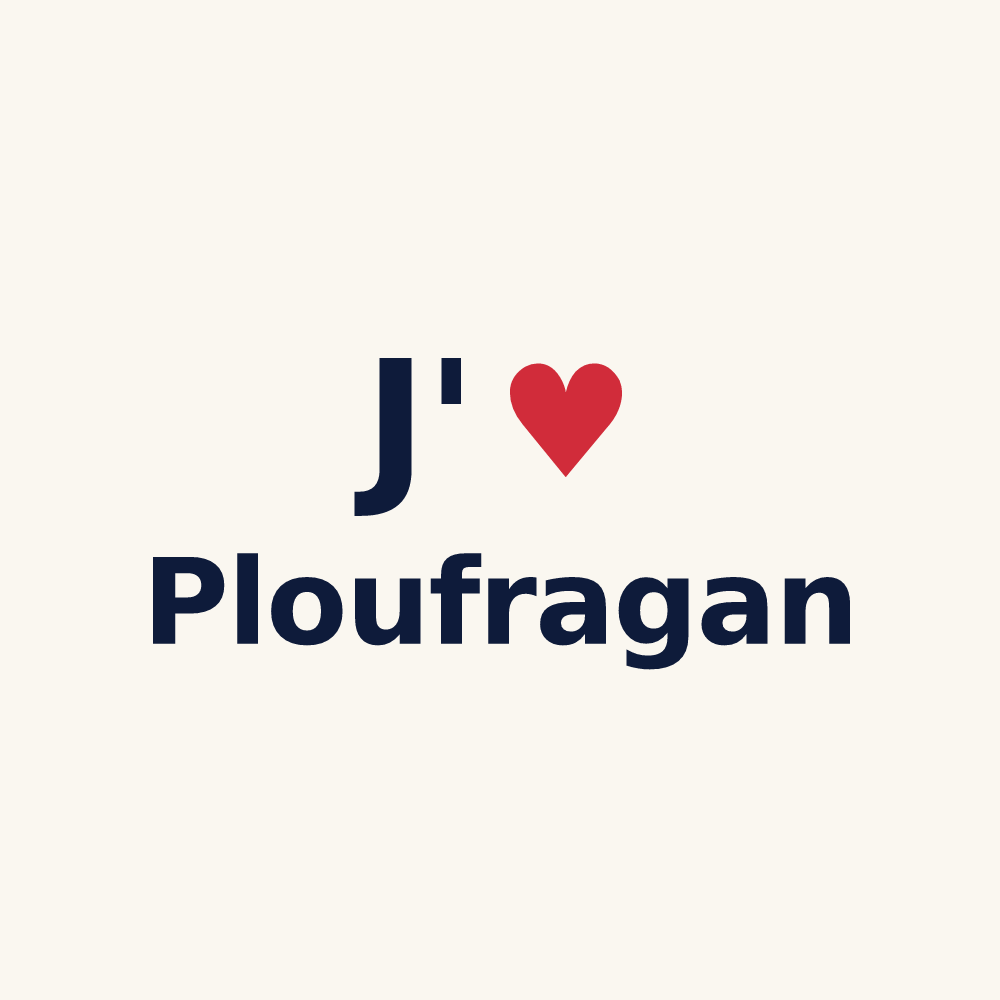Tasse personnalisée Ploufragan — design J'aime Ploufragan