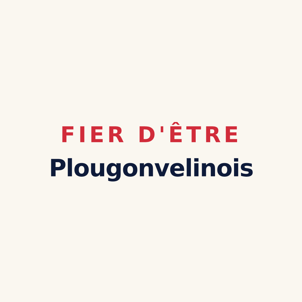 Tasse « Fier d'être Plougonvelinois » — design pour Plougonvelin