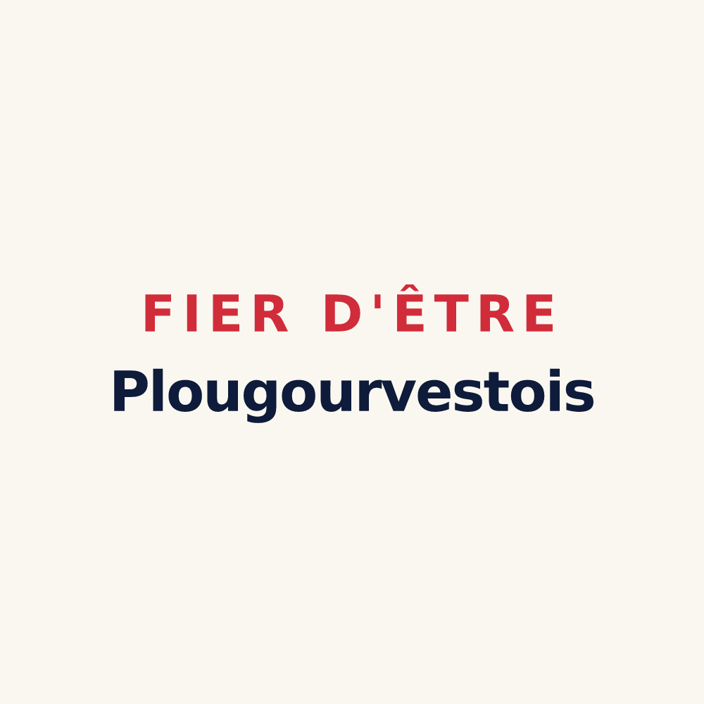 Tasse « Fier d'être Plougourvestois » — design pour Plougourvest