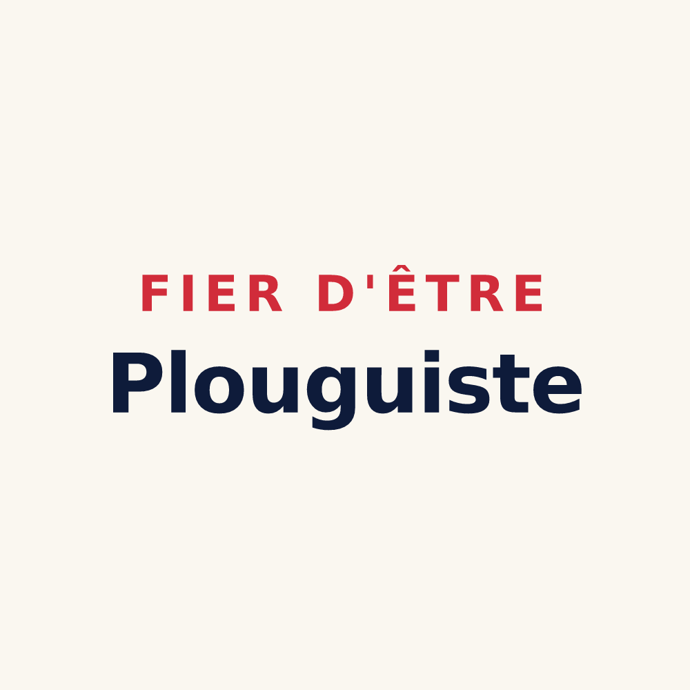 Tasse « Fier d'être Plouguiste » — design pour Plouguernével