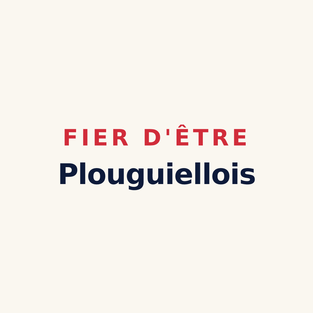 Tasse « Fier d'être Plouguiellois » — design pour Plouguiel