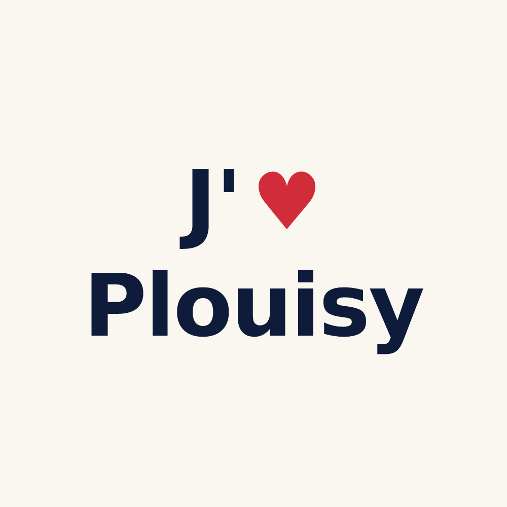 Tasse personnalisée Plouisy — design J'aime Plouisy