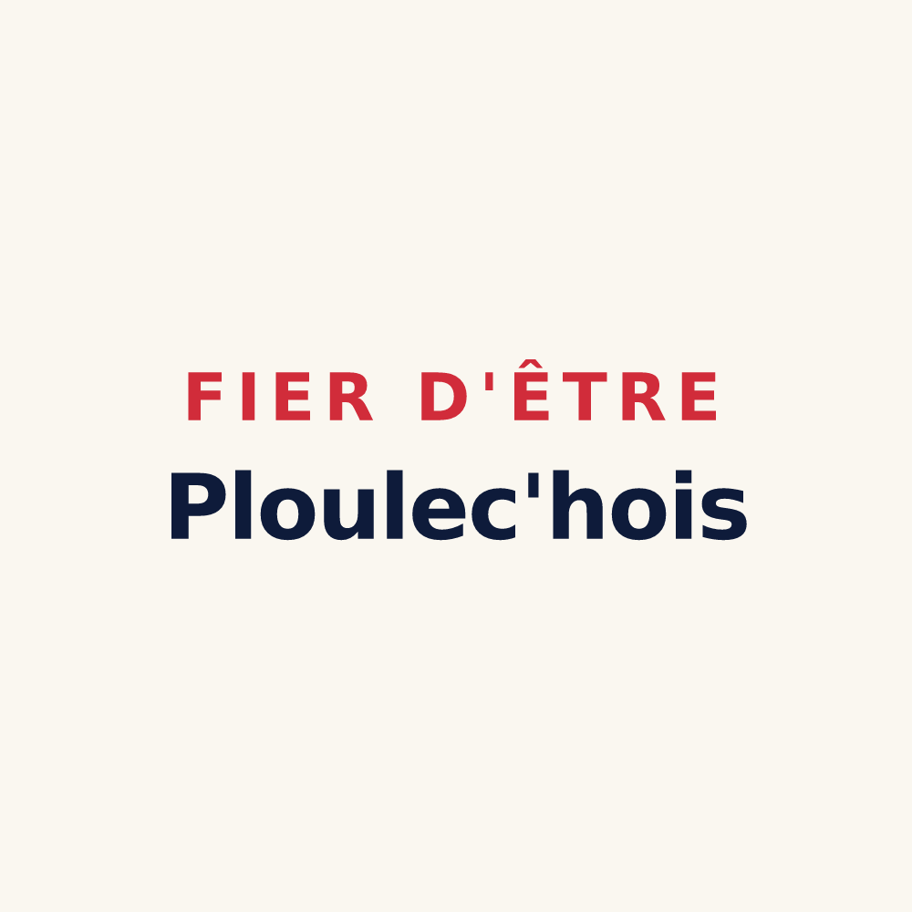 Tasse « Fier d'être Ploulec'hois » — design pour Ploulec'h