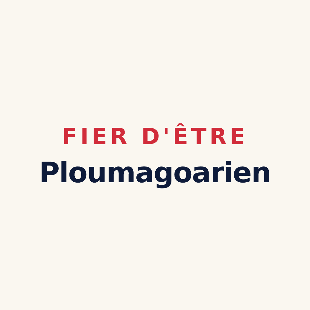 Tasse « Fier d'être Ploumagoarien » — design pour Ploumagoar