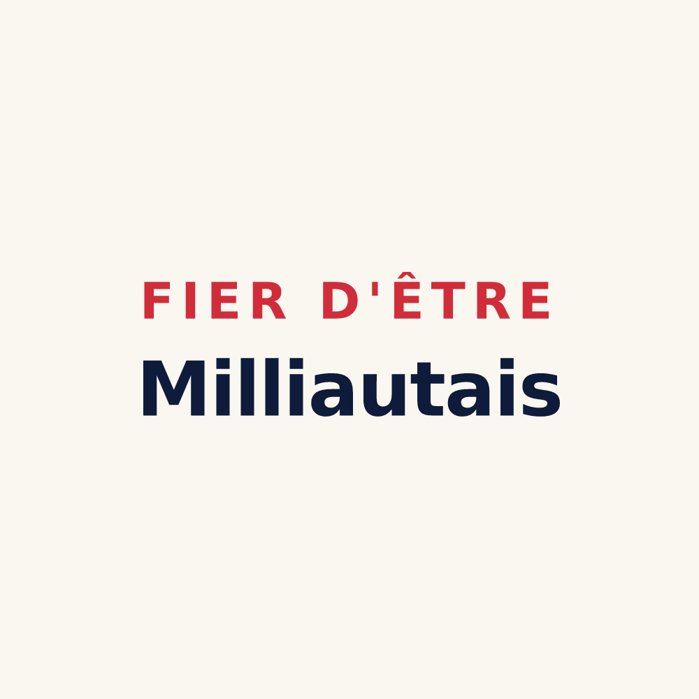 Tasse « Fier d'être Milliautais » — design pour Ploumilliau