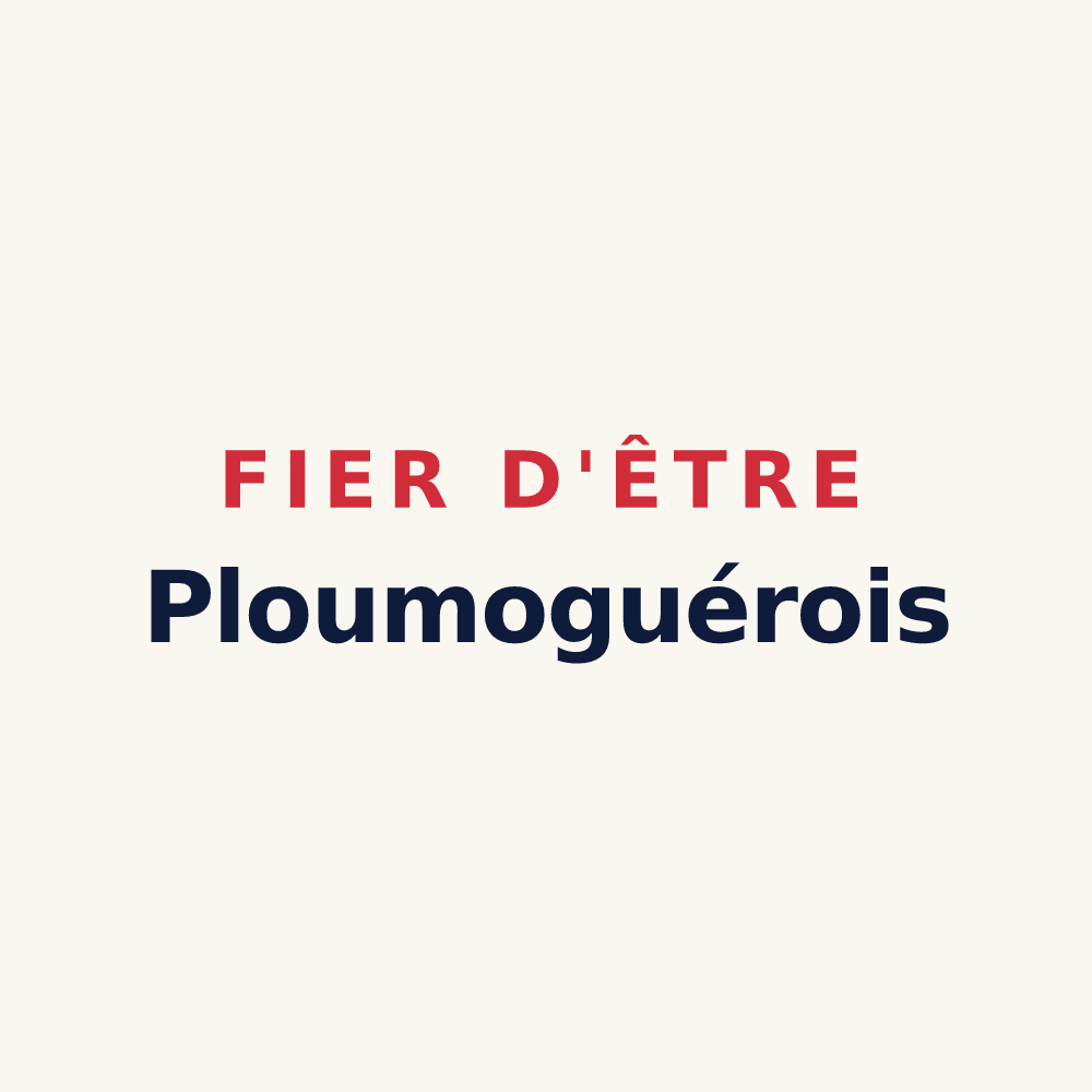 Tasse « Fier d'être Ploumoguérois » — design pour Ploumoguer