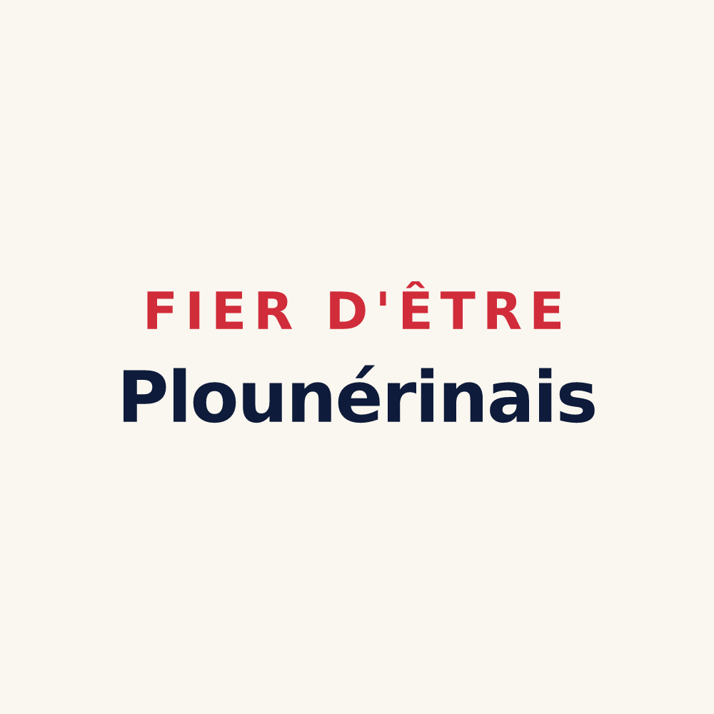 Tasse « Fier d'être Plounérinais » — design pour Plounérin